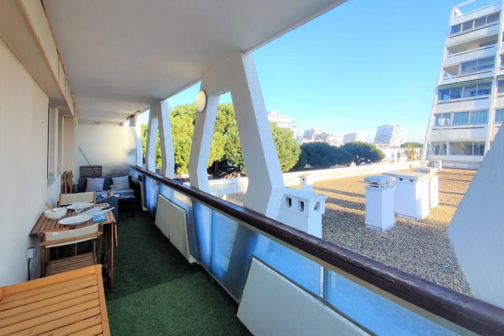 Grand Voile - Hyper Centre, Climatisation, Vue Panoramique Sur L'Architecture De La Grande Motte公寓 外观 照片