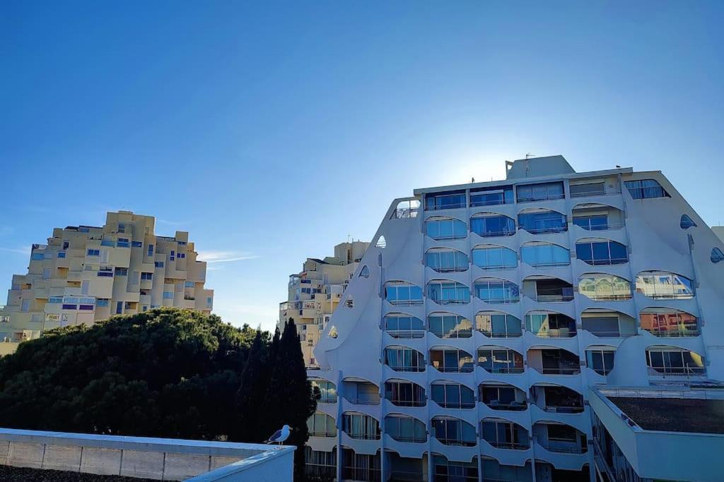 Grand Voile - Hyper Centre, Climatisation, Vue Panoramique Sur L'Architecture De La Grande Motte公寓 外观 照片