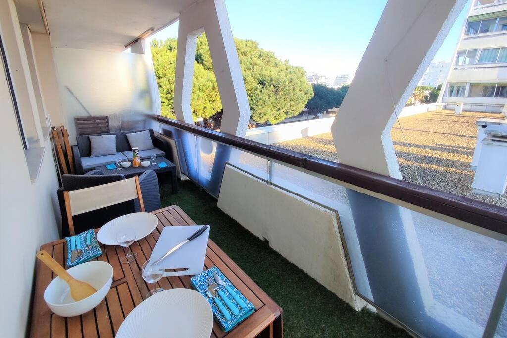 Grand Voile - Hyper Centre, Climatisation, Vue Panoramique Sur L'Architecture De La Grande Motte公寓 外观 照片